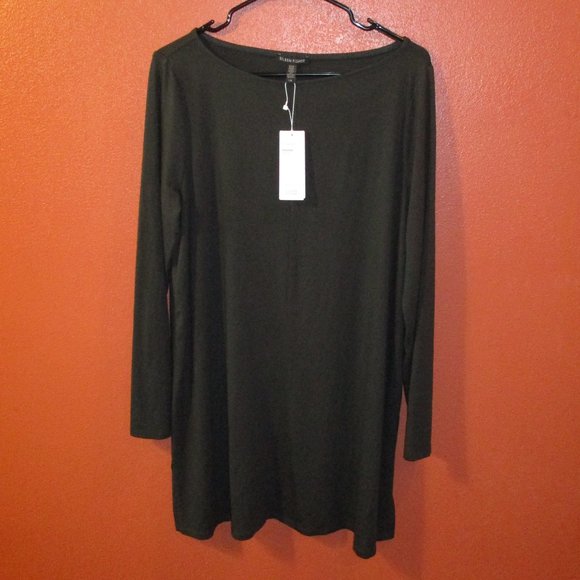 Eileen Fisher Tops - Eileen Fisher NEW Woman Large Long Sleeve Viscose Shirt
